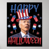 Joe Biden verwirrte den fröhlichen 4. Halloween 4. Poster (Vorne)