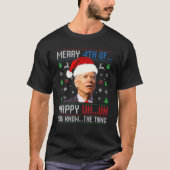 Joe Biden verwirrte Merry Happy Funny 4. Juli C T-Shirt (Vorderseite)