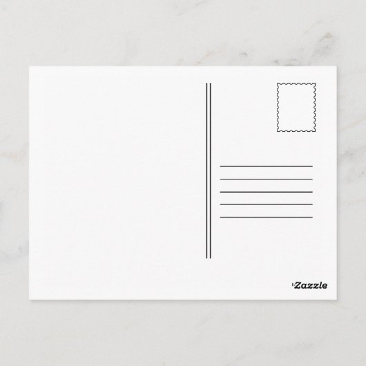 Joe Biden Warning Label Postkarte (Rückseite)