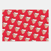 Joe Biden Weihnachten Geschenkpapier Set (Vorderseite 3)