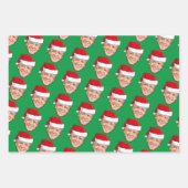 Joe Biden Weihnachten Geschenkpapier Set (Vorderseite 2)