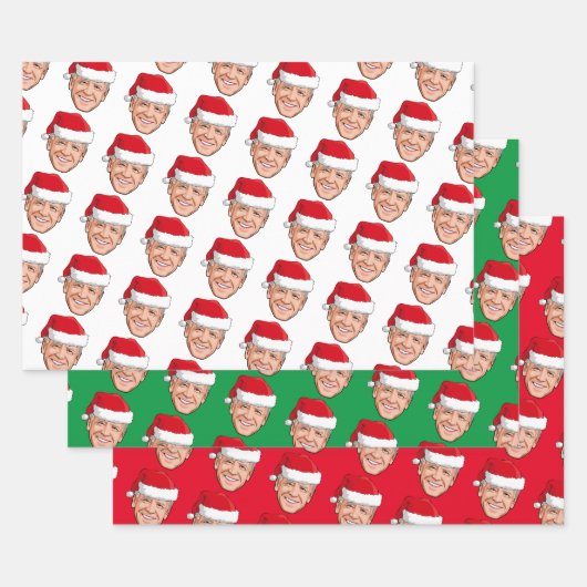 Joe Biden Weihnachten Geschenkpapier Set (Set)
