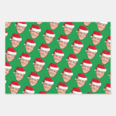 Joe Biden Weihnachten Geschenkpapier Set (Vorderseite 2)