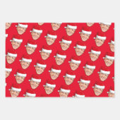 Joe Biden Weihnachten Geschenkpapier Set (Vorderseite 3)