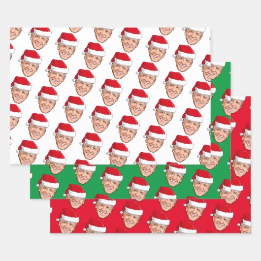Joe Biden Weihnachten Geschenkpapier Set (Set)