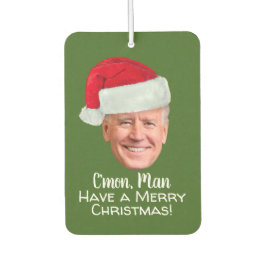 Joe Biden Weihnachtsmannmütze - C'mon Man Frohe We Autolufterfrischer