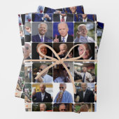 Joe Biden Wrapping Paper Geschenkpapier Set (Beispiel)
