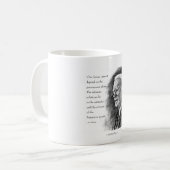 Joe Biden & Zitat Kaffeetasse (Vorderseite Links)