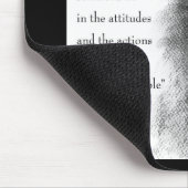 Joe Biden & Zitat Mousepad (Ecke)