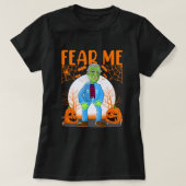 Joe Biden Zombie Fear Me Funny Halloween Anti Joe T-Shirt (Design vorne)
