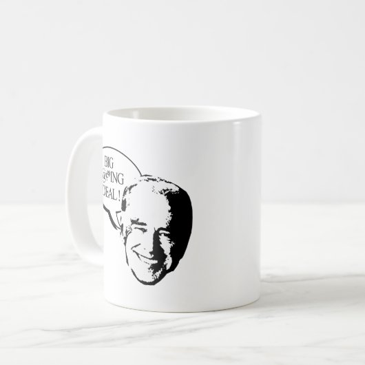 Joe Bidens BFD Kaffeetasse (Vorderseite Links)