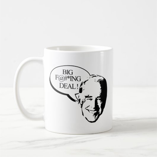 Joe Bidens BFD Kaffeetasse (Links)