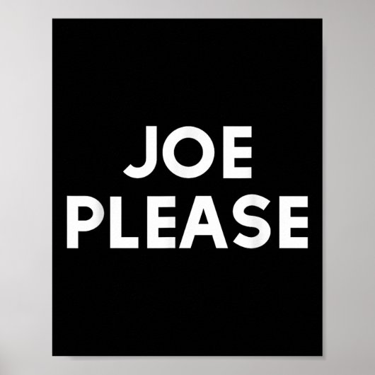 Joe Bitte Biden Obama 2020 Poster (Vorne)