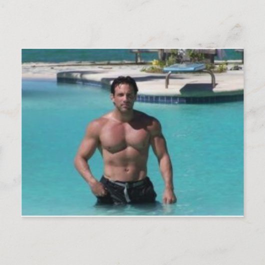 Joe Black auf den Philippinen Postkarte (Vorderseite)