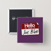JOE BLOB BUTTON (Vorne & Hinten)