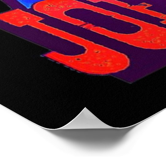 Joe Bob Briggs Horror Poster (Ecke)