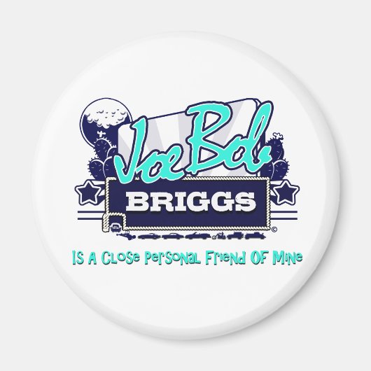 Joe Bob Briggs Kühlschrank Magnet (Vorne)