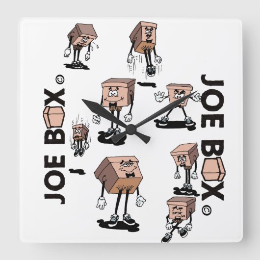 Joe Box in der Uhr Spaß Time Box (Vorderseite)