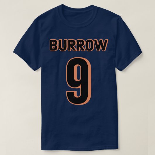 Joe Burrow 9 Bengals Jersey Essential TShirt (Design vorne)