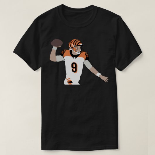 Joe Burrow 9 Bengals TShirt (Design vorne)