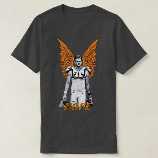 Joe Burrow Bengals Art 14 T-Shirt (Design vorne)
