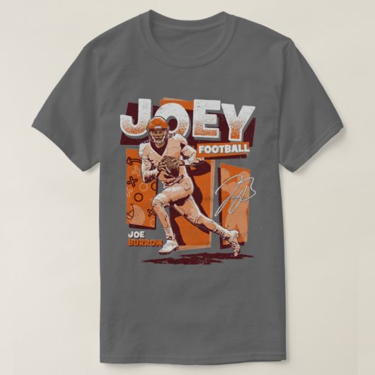 Joe Burrow Bengals Art 15 T-Shirt (Design vorne)