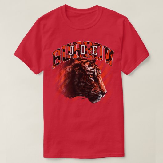 Joe Burrow Bengals Vintag Style T-Shirt (Design vorne)