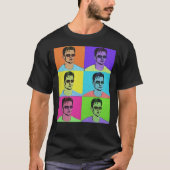 Joe Burrow Colorful Painting Art T-Shirt (Vorderseite)