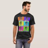 Joe Burrow Colorful Painting Art   T-Shirt (Vorne ganz)