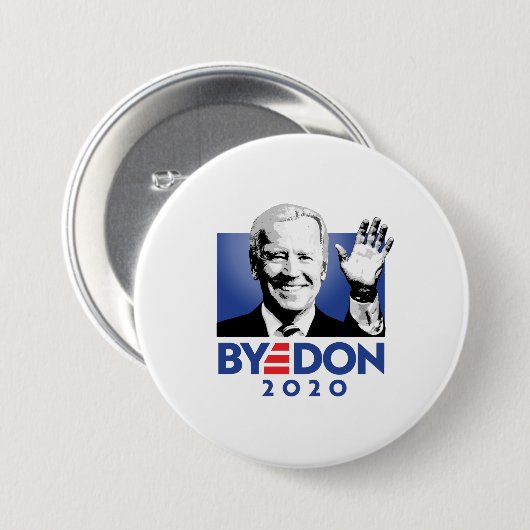 JOE BYE DON 2020 BUTTON (Vorne & Hinten)