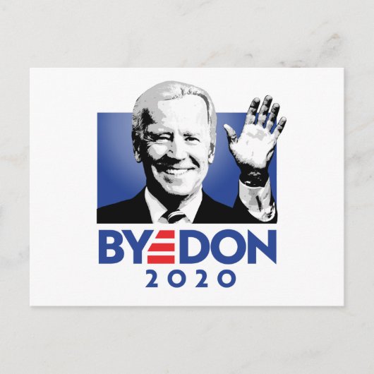 JOE BYE DON 2020 POSTKARTE (Vorderseite)