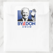 JOE BYE DON 2020 QUADRATISCHER AUFKLEBER (Tasche)