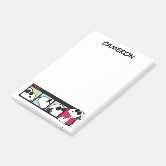 Joe Cool Foto Reel Post-it Klebezettel (angewinkelt)