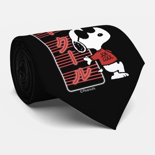 Joe Cool Japanese Neon Lights Krawatte (Gerollt)