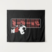 Joe Cool Japanese Neon Lights Wandteppich (Vorderseite (Horizontal))