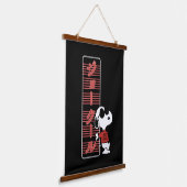 Joe Cool Japanese Neon Lights Wandteppich Mit Holzrahmen (Gewinkelt)