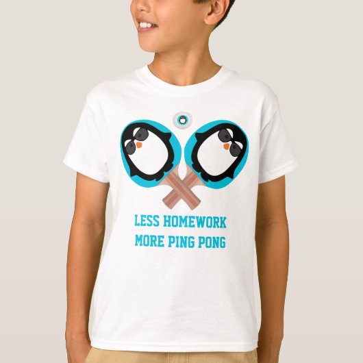 Joe Cool More Ping Pong T - Shirt (Vorderseite)