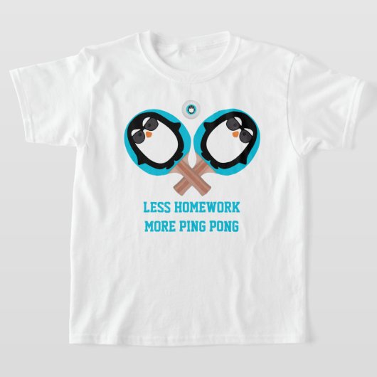 Joe Cool More Ping Pong T - Shirt (Ablage )
