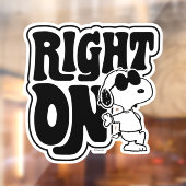 Joe Cool - Richtig Fensteraufkleber (Blatt 2)