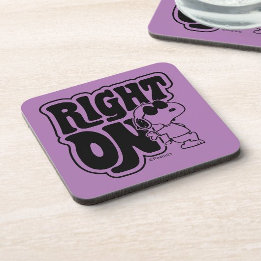 Joe Cool - Richtig Getränkeuntersetzer (Linke Seite)