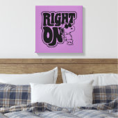 Joe Cool - Richtig Leinwanddruck (Insitu (Schlafzimmer))