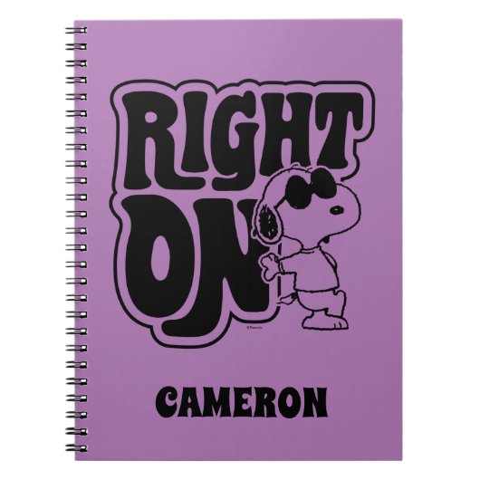 Joe Cool - Richtig Notizblock (Vorderseite)