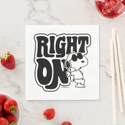 Joe Cool - Richtig Serviette (Beispiel)