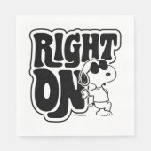 Joe Cool - Richtig Serviette (Vorderseite)