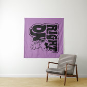 Joe Cool - Richtig Wandteppich (Beispiel (Horizontal))