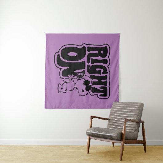 Joe Cool - Richtig Wandteppich (Beispiel (Horizontal))