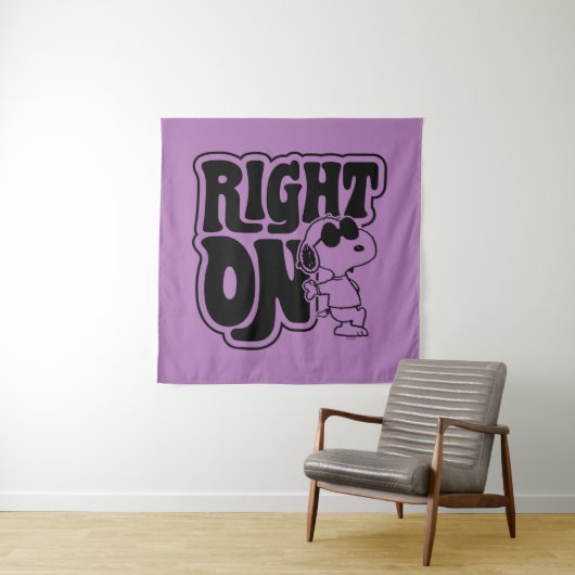 Joe Cool - Richtig Wandteppich (Beispiel)