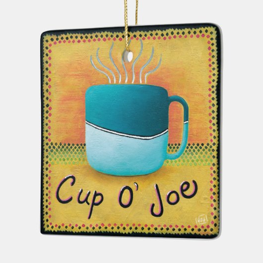 Joe-Cup Keramikornament (Links)