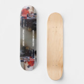 JOE & DAVID ASTRA JMT Skateboard, 7¾ Zoll Deck Skateboard (Vorderseite)