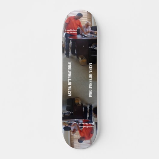 JOE & DAVID ASTRA JMT Skateboard, 7¾ Zoll Deck Skateboard (Vorne)